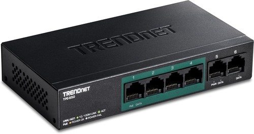 Trendnet ports fast - 6-ports,
